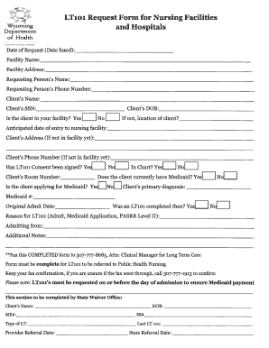 Lt101 Referral Wyoming  Form