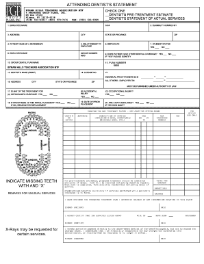 Dental Claim Form PDF NYSUT Locals Nysut