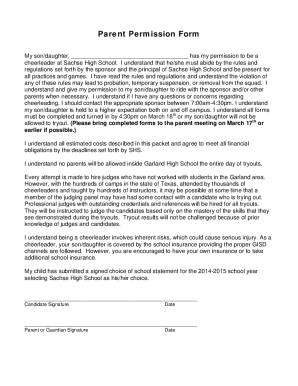  School Physical Form Texas 2014-2024