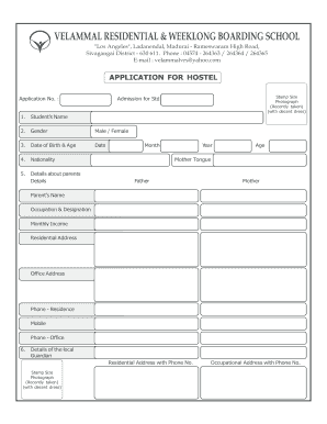 Boarding Form