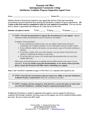 Quinsigamond Community College Calendar  Form