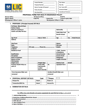 Lic Plo 21 Form