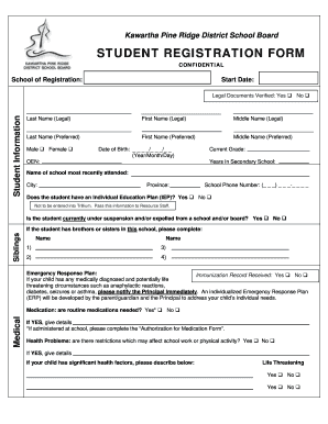 School Application Template Form - Fill Out and Sign Printable PDF Template  | signNow
