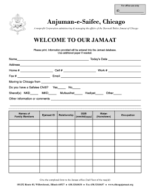 Dawoodi Bohra Fajr Namaz PDF  Form