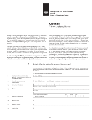 Appendix TB Test Referral Form Media Leidenuniv