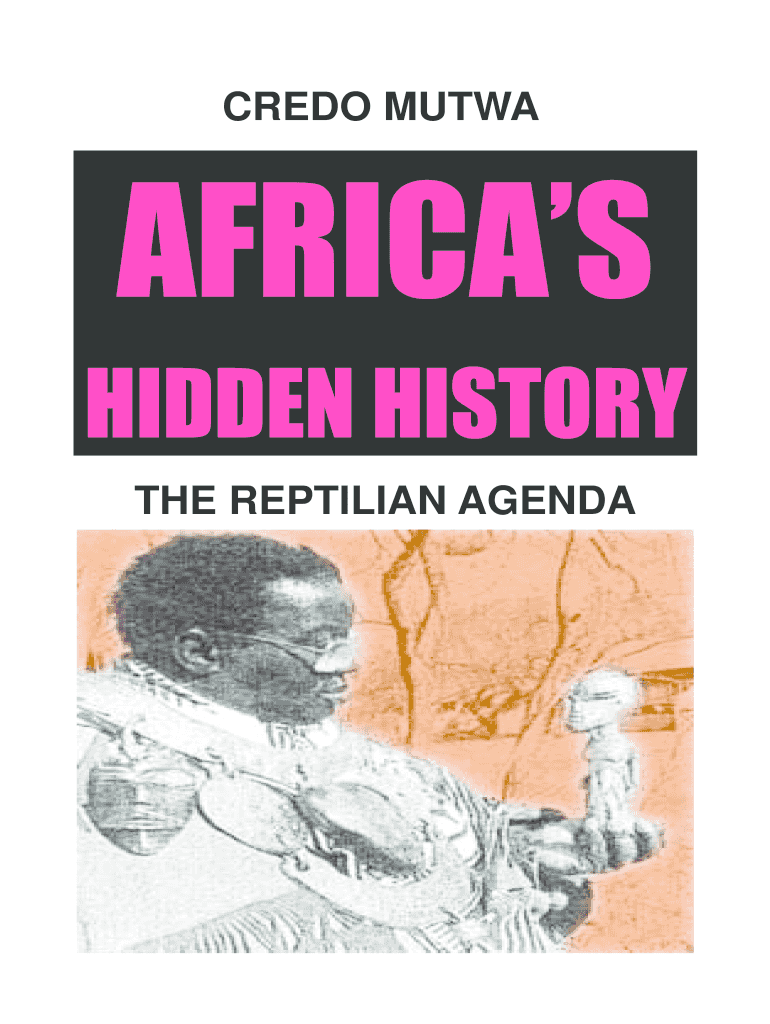 Africa's Hidden History PDF  Form