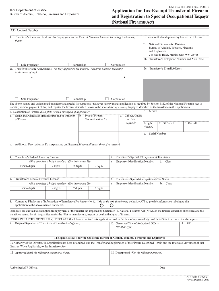 Application for Tax  Form