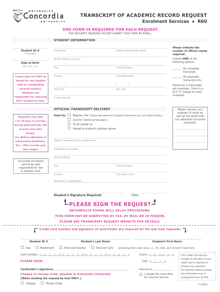 For SECURITY REASONS DO NOT SUBMIT THIS FORM by EMAIL