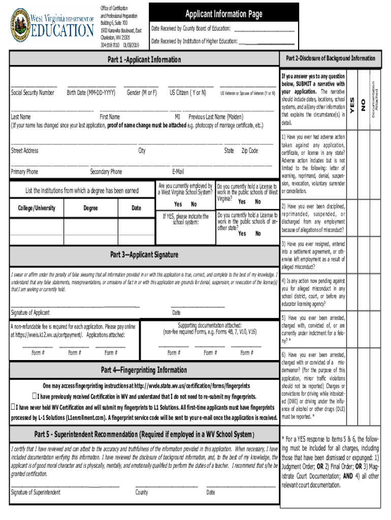  Form 12Advanced Degree Andor Salary, or NBPTS Salary Supplement 2019-2024