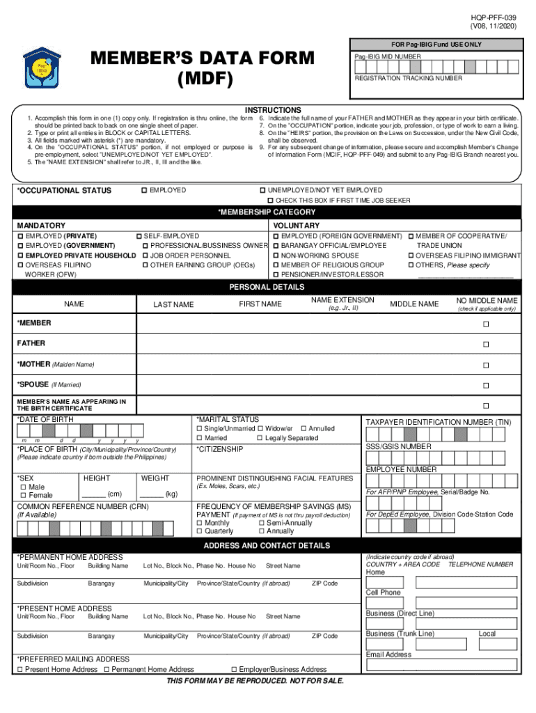  on the OCCUPATIONAL STATUS Portion, If Not Employed or Purpose is 2020-2024