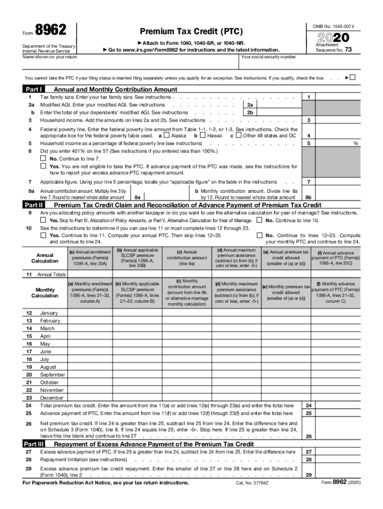 2020 8962 form