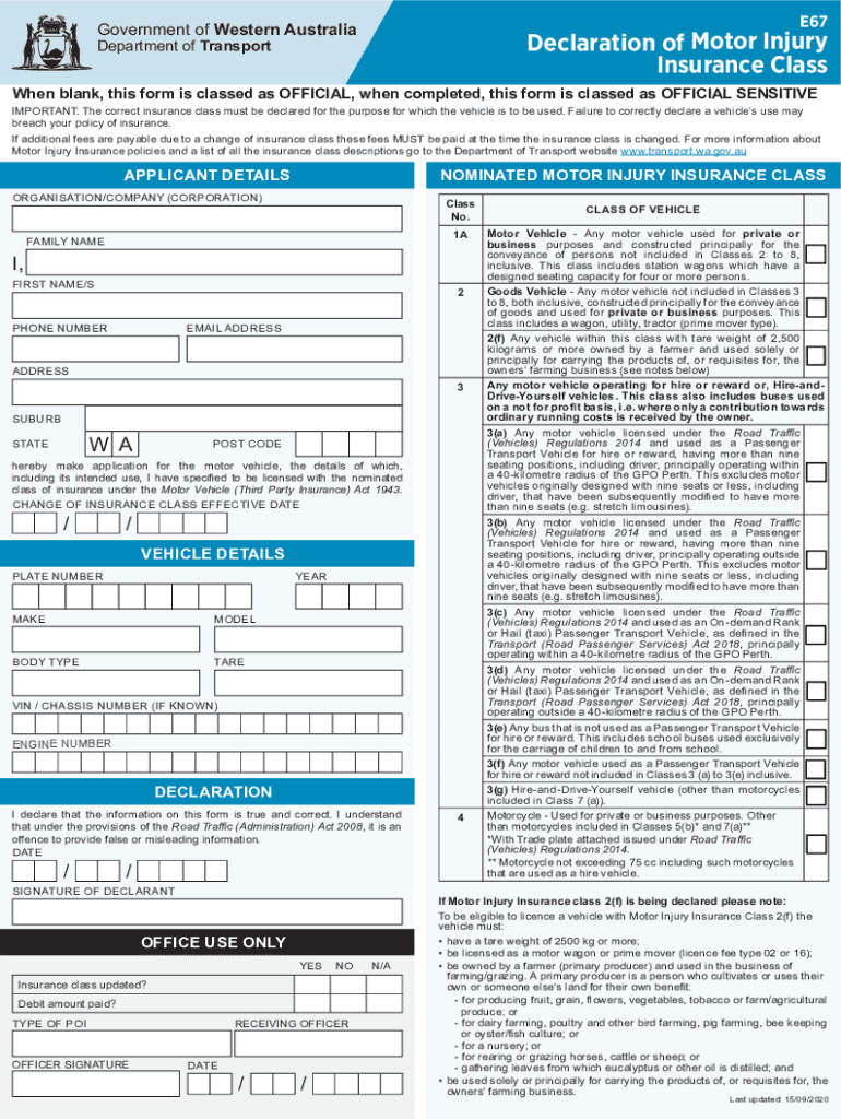  Vehicle TransportDisposal Addendum Washington State 2020-2024