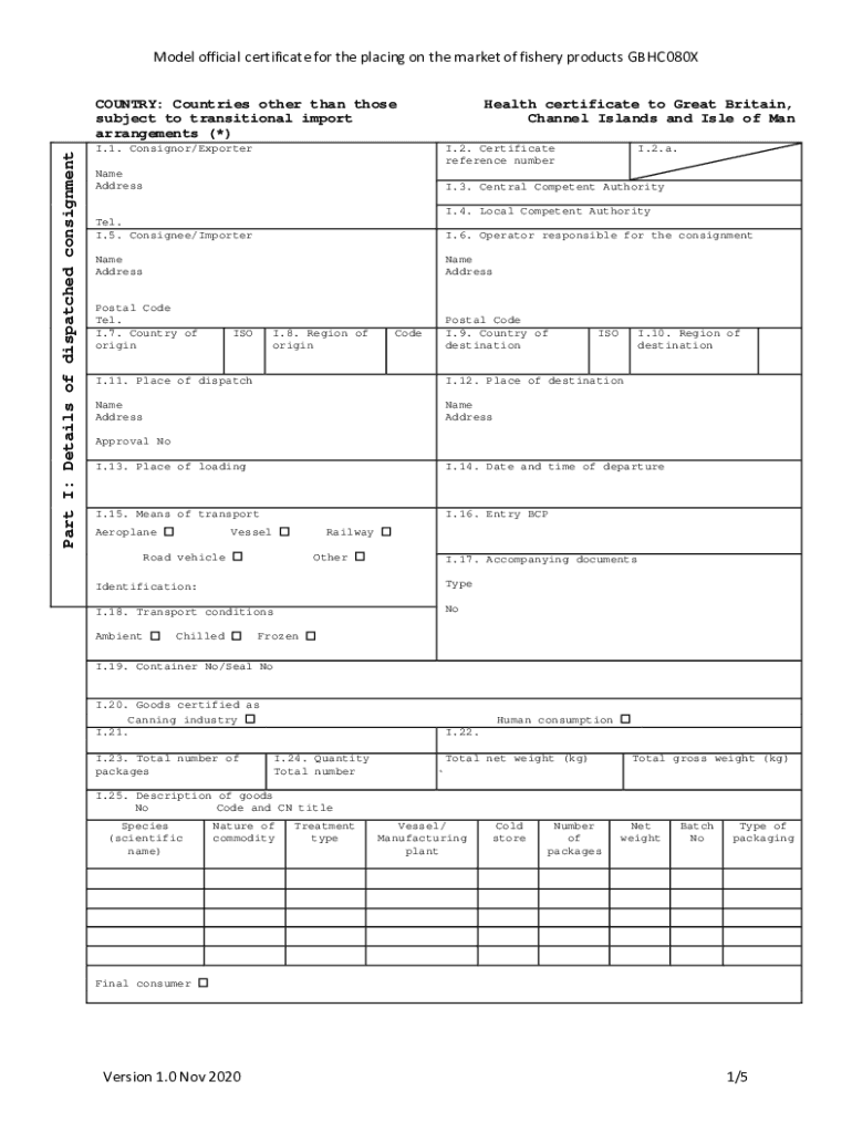 Gbhc080x  Form