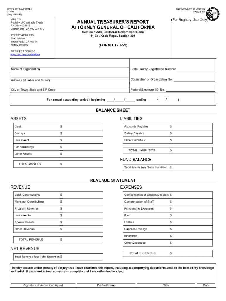 Ct Tr 1  Form