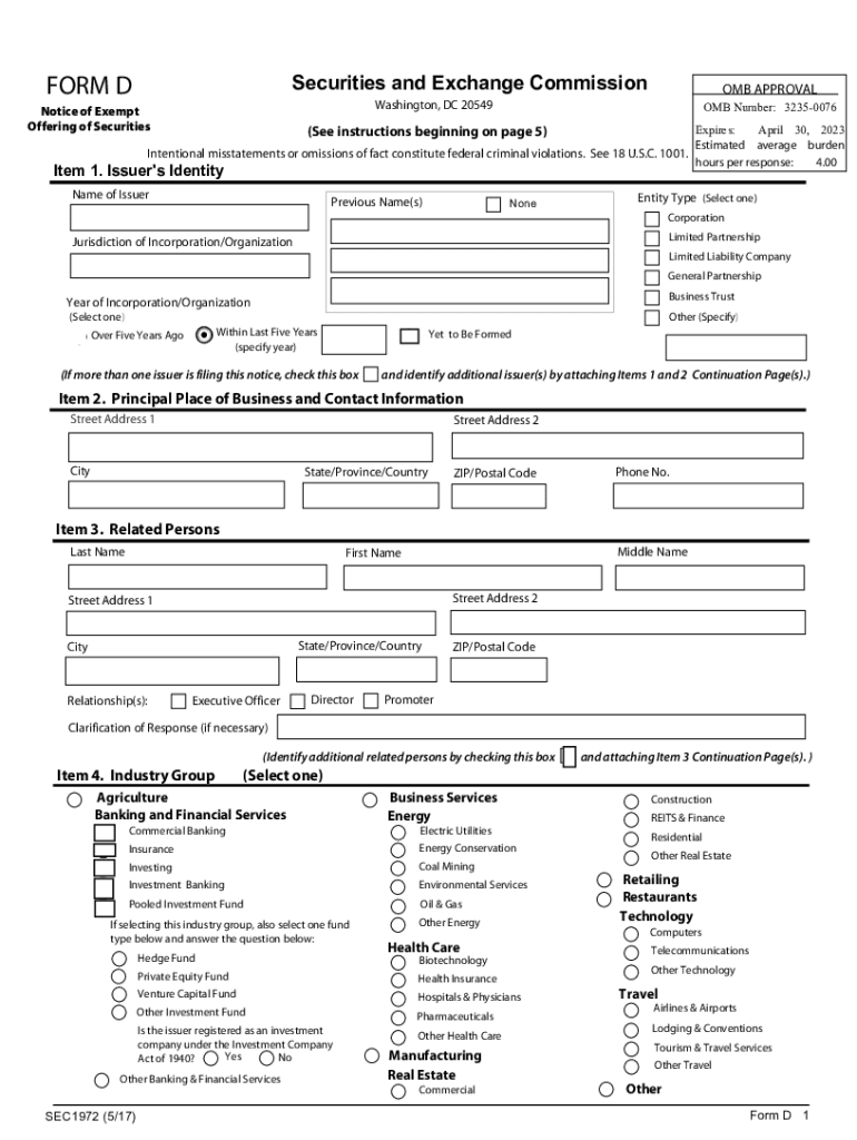 Relationships  Form