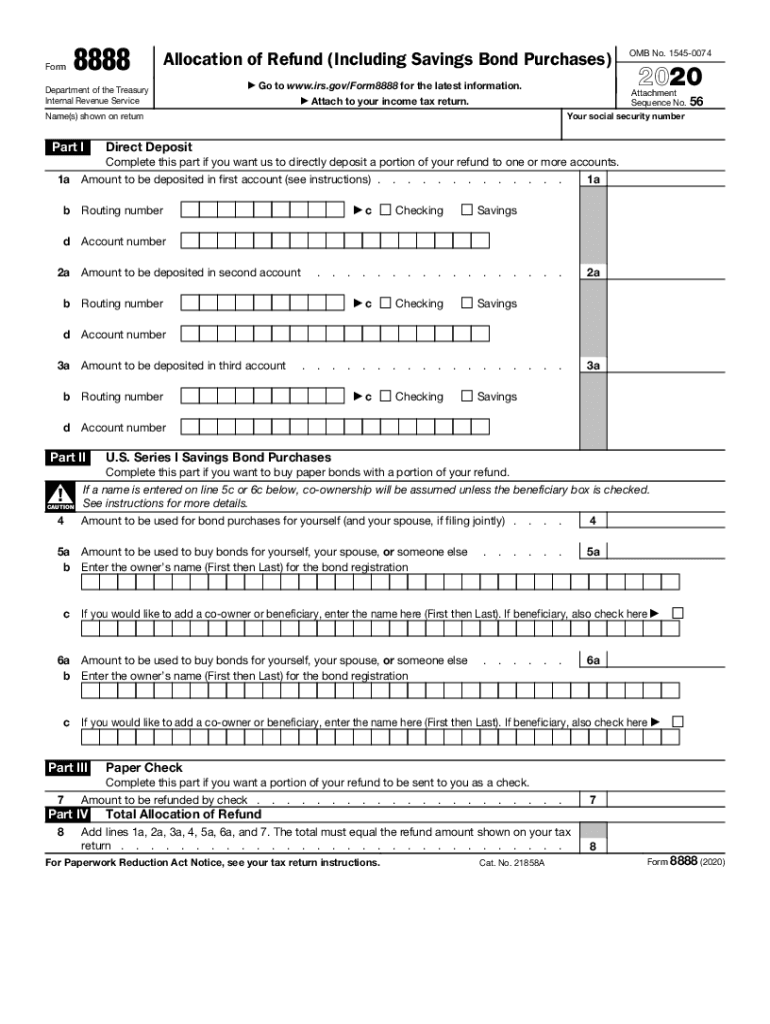 2020 8888 form