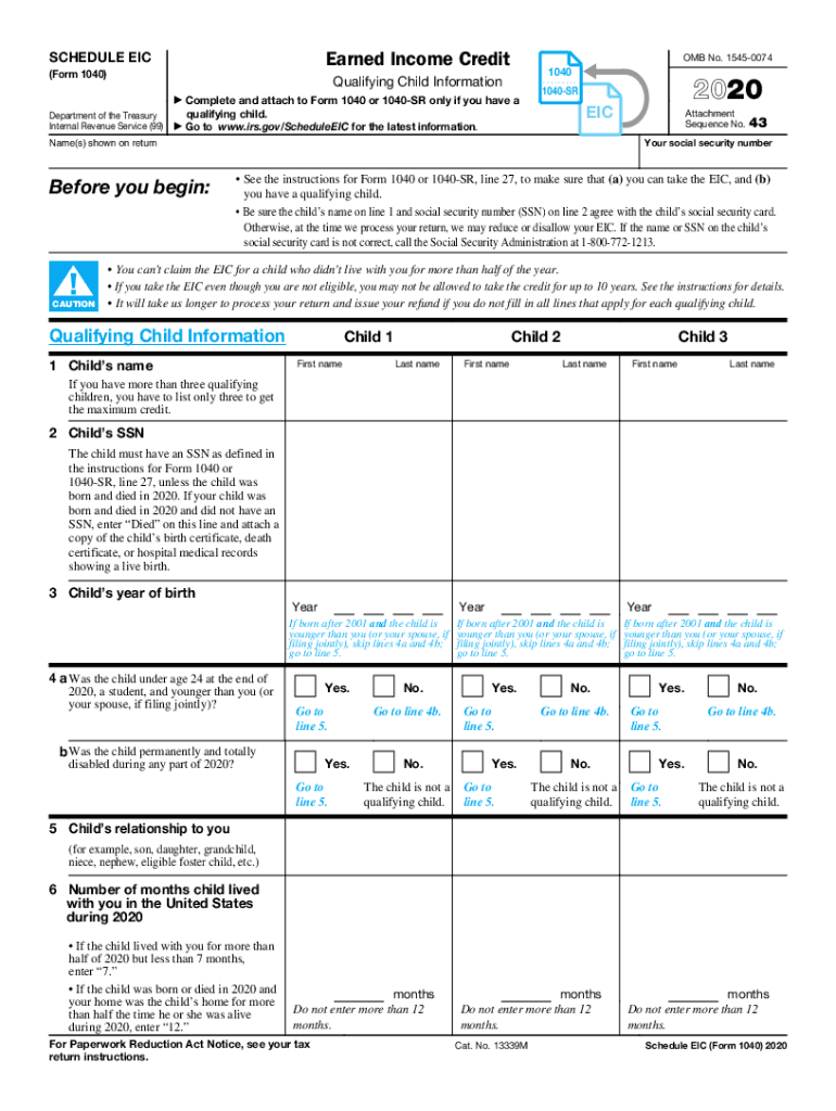  Form 8863 Instructions Fill Out and Sign Printable PDF 2020