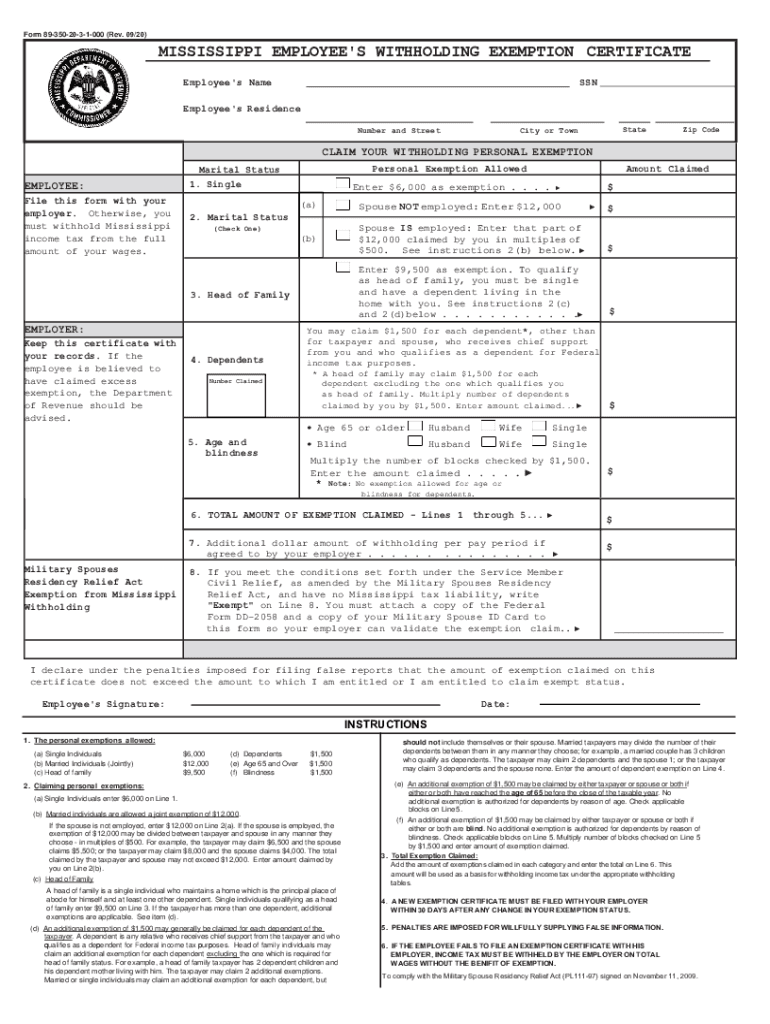  Form 89 350 20 3 1 000 Rev 2020