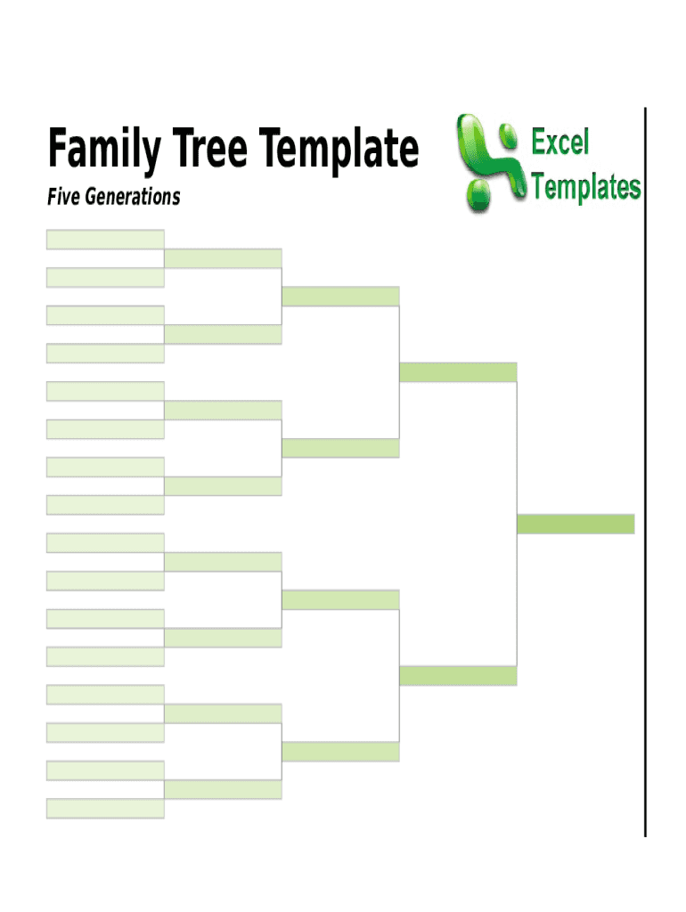 Family Tree Sheet  Form