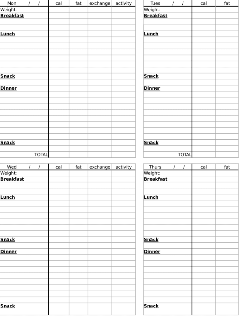 Printable Blank Fill Fillable  Form