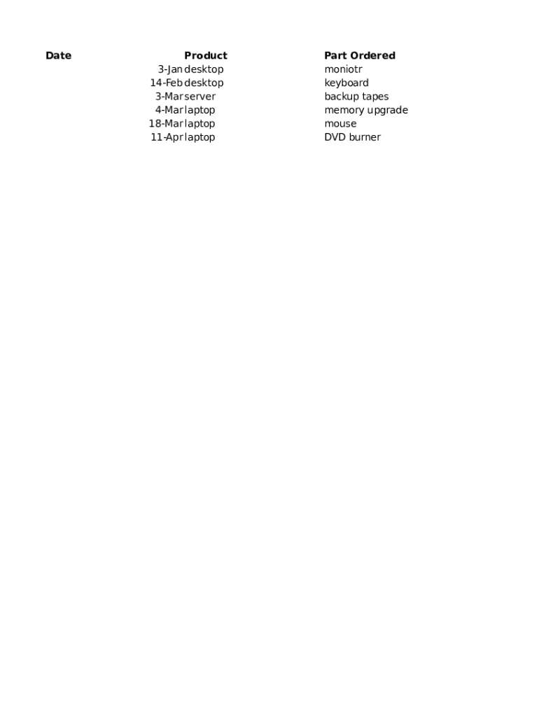 Create Excel Fillable Form