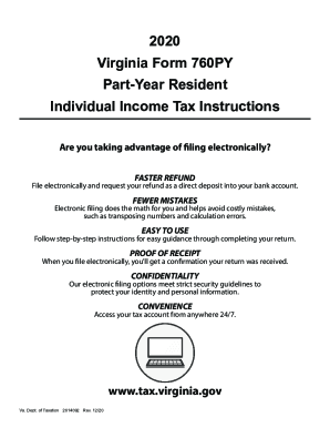 2019 Virginia Tax Instructions Form - Fill Out and Sign Printable PDF  Template | signNow