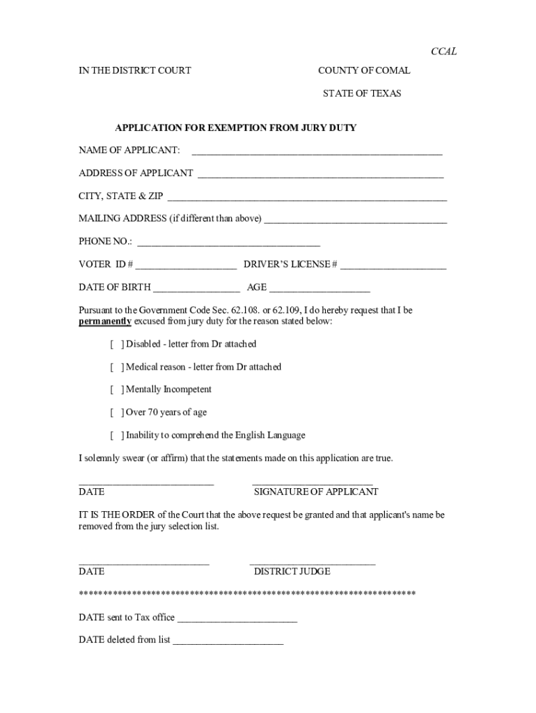 SELECT JURORS  Form