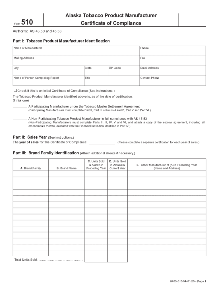  Alaska Gaming Permit Application Instructions Tax Division 2020