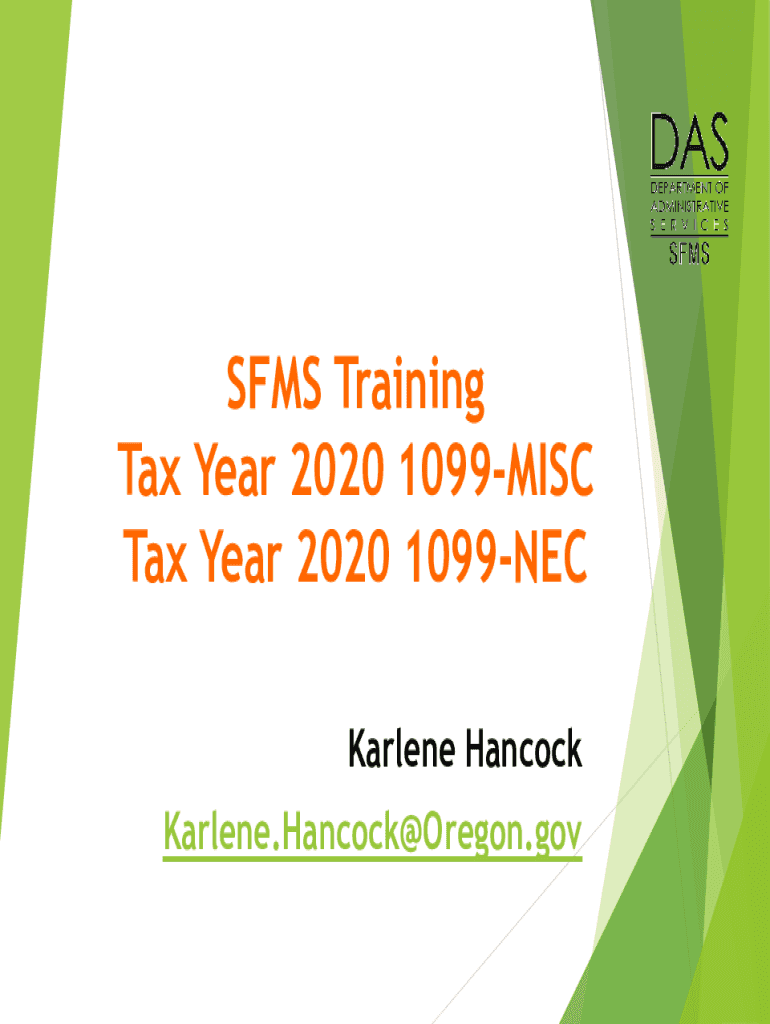 Get and Sign 1099 Forms Training 2020-2022