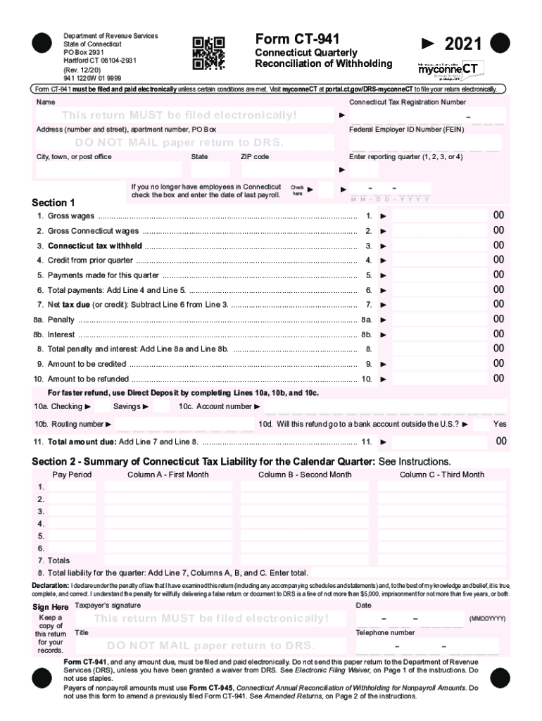  Withholding Forms CT GOV Connecticut's Official State Website 2021