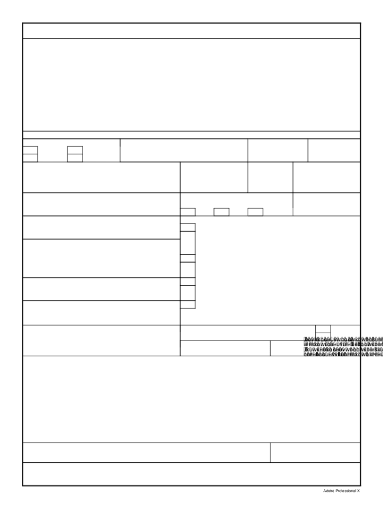 DD Form 2558 'Authorization to Start, Stop or Change an