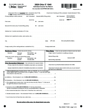 ohio state tax form