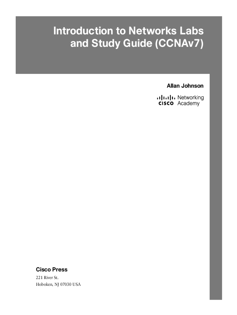 Introduction to Networks Labs and Study Guide PDF  Form