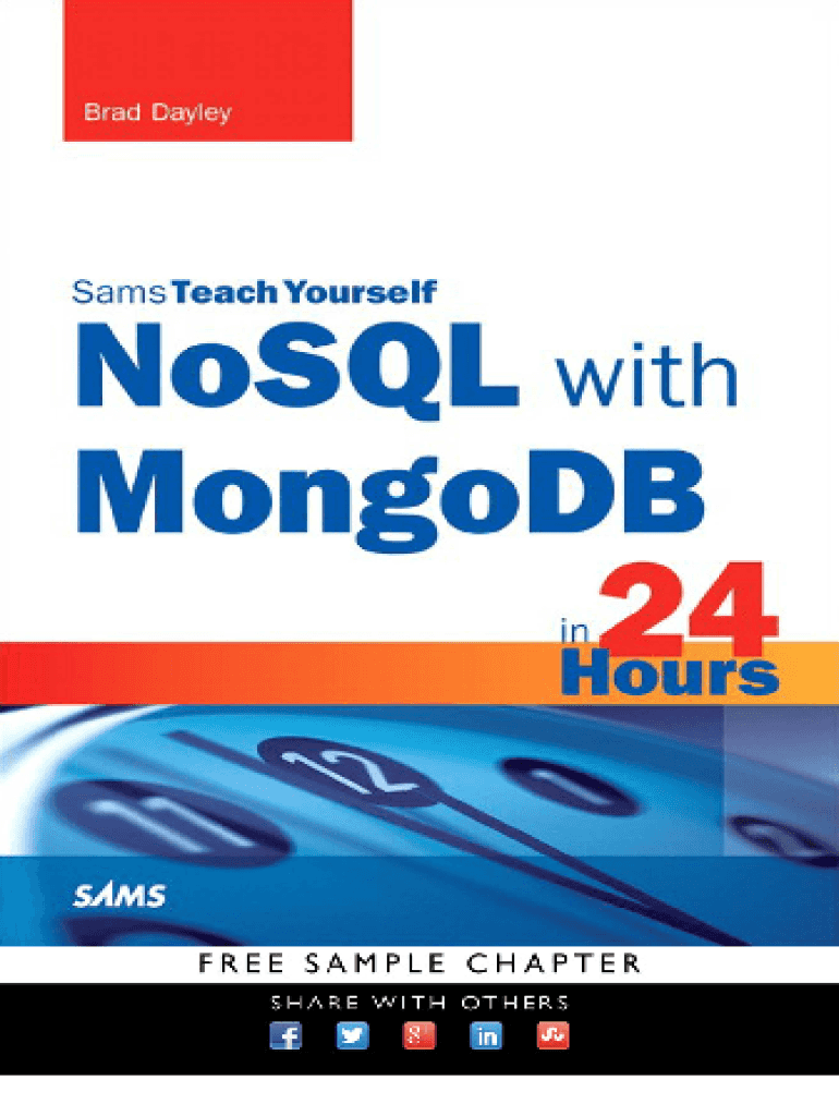 Nosql with Mongodb in 24 Hours PDF  Form