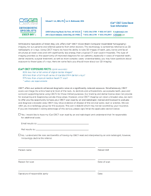 Icat Cbct Consent  Form