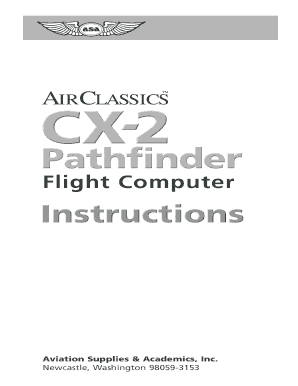 Cx2 Flight Computer Online  Form
