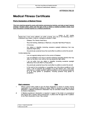 Medical Certificate of Fitness Template South Africa  Form