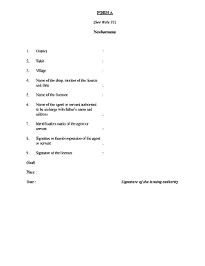 FORM a See Rule 32 Nowkarnama 1 District 2 Taluk AP Online Aponline Gov