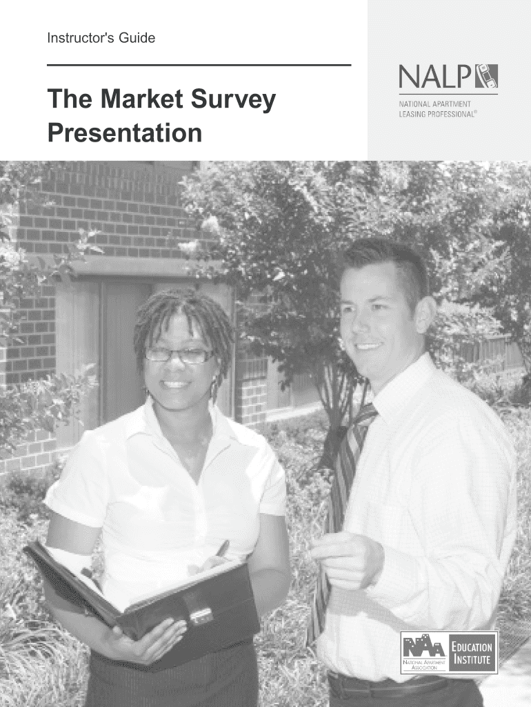 Nalp Market Survey Presentation  Form