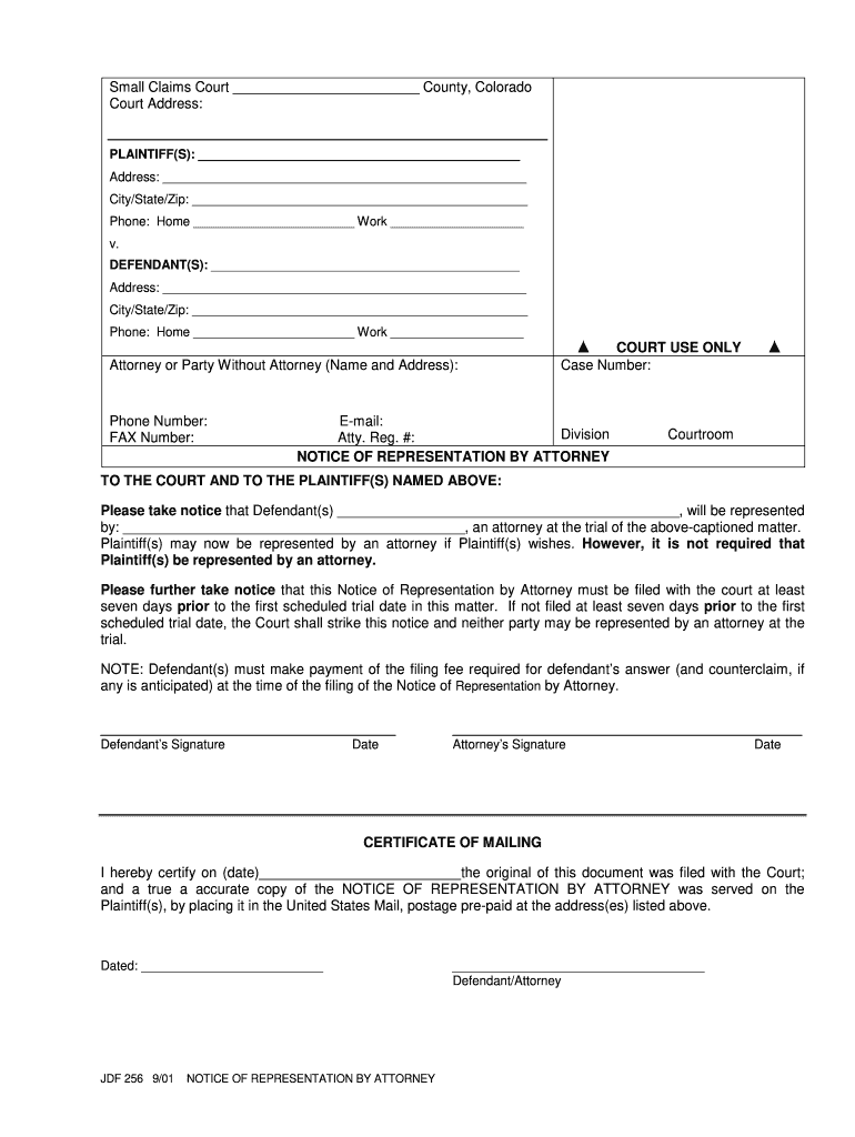 Get and Sign Jdf 256 2001-2022 Form