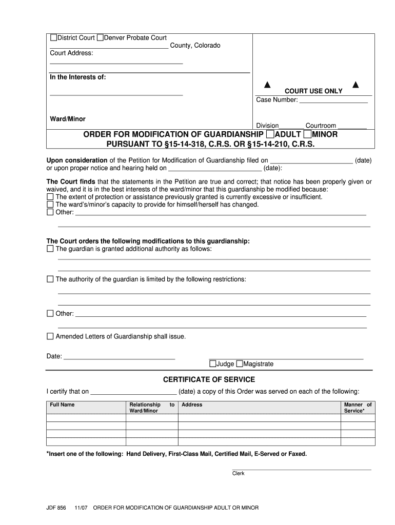 Sample Ofreceipt Andrelease for Minors in a Probate  Form