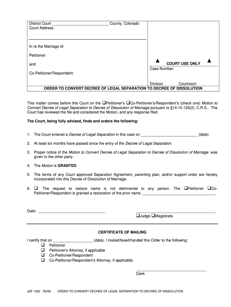 Jdf1322 DOC Courts State Co  Form