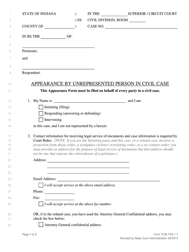 Tcm Tr31 7  Form