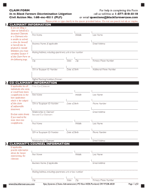 How to Apply for the Black Farmers Settlement  Form