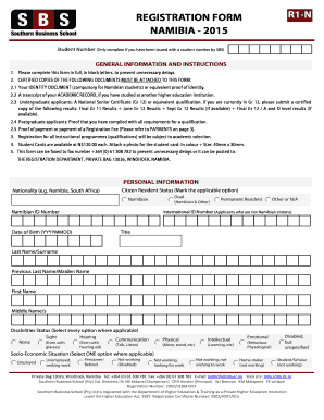 Sbs Prospectus  Form