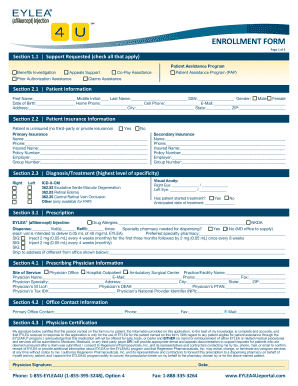 Eylea4u Enrollment Form