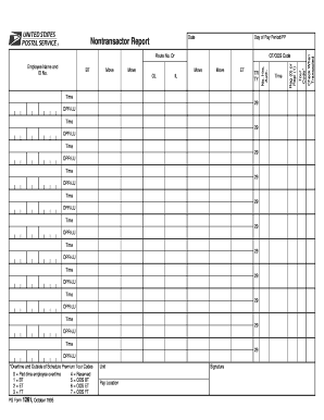 Ps Form 1261