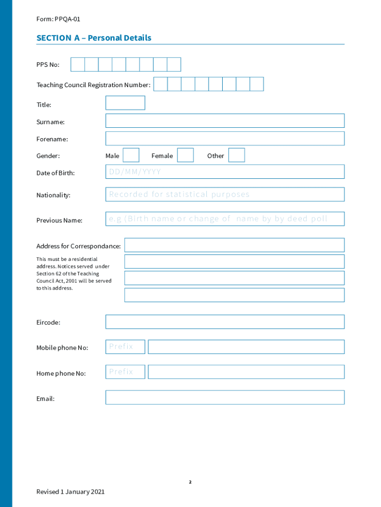 Application for Registration and the  Form
