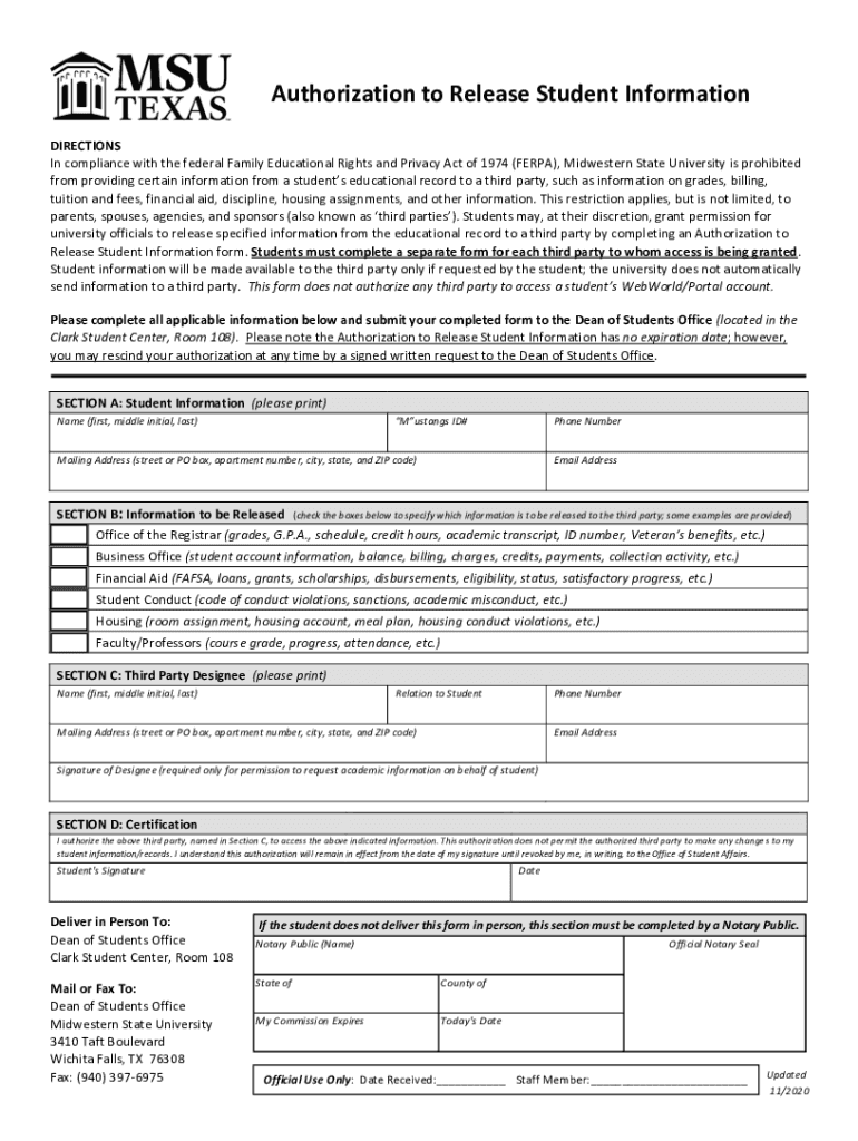  Tuition and Fees, Financial Aid, Discipline, Housing Assignments, and Other Information 2020-2024