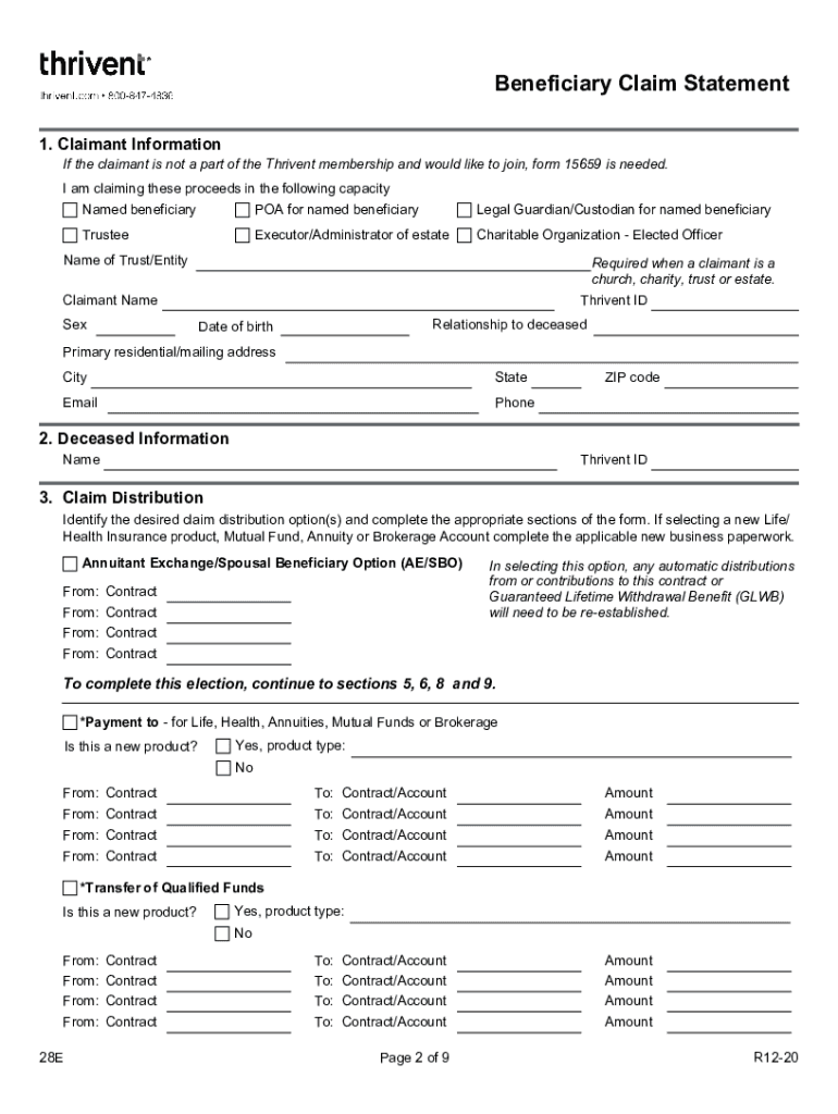  How Does a Life Insurance Beneficiary File a Claim 2021-2024